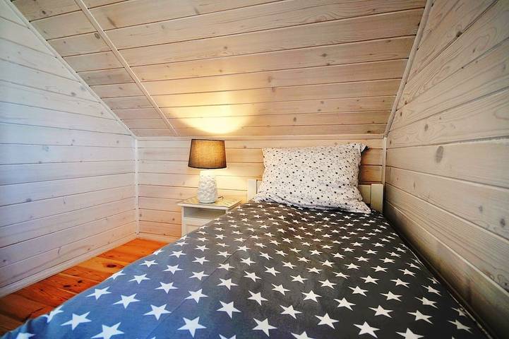 Die Urlaubsidylle \"Weiße Häuschen Lux\", Grzybowo in Um Kolberg, 1-6 Personen in Grzybowo, Baltic Sea Pomerania