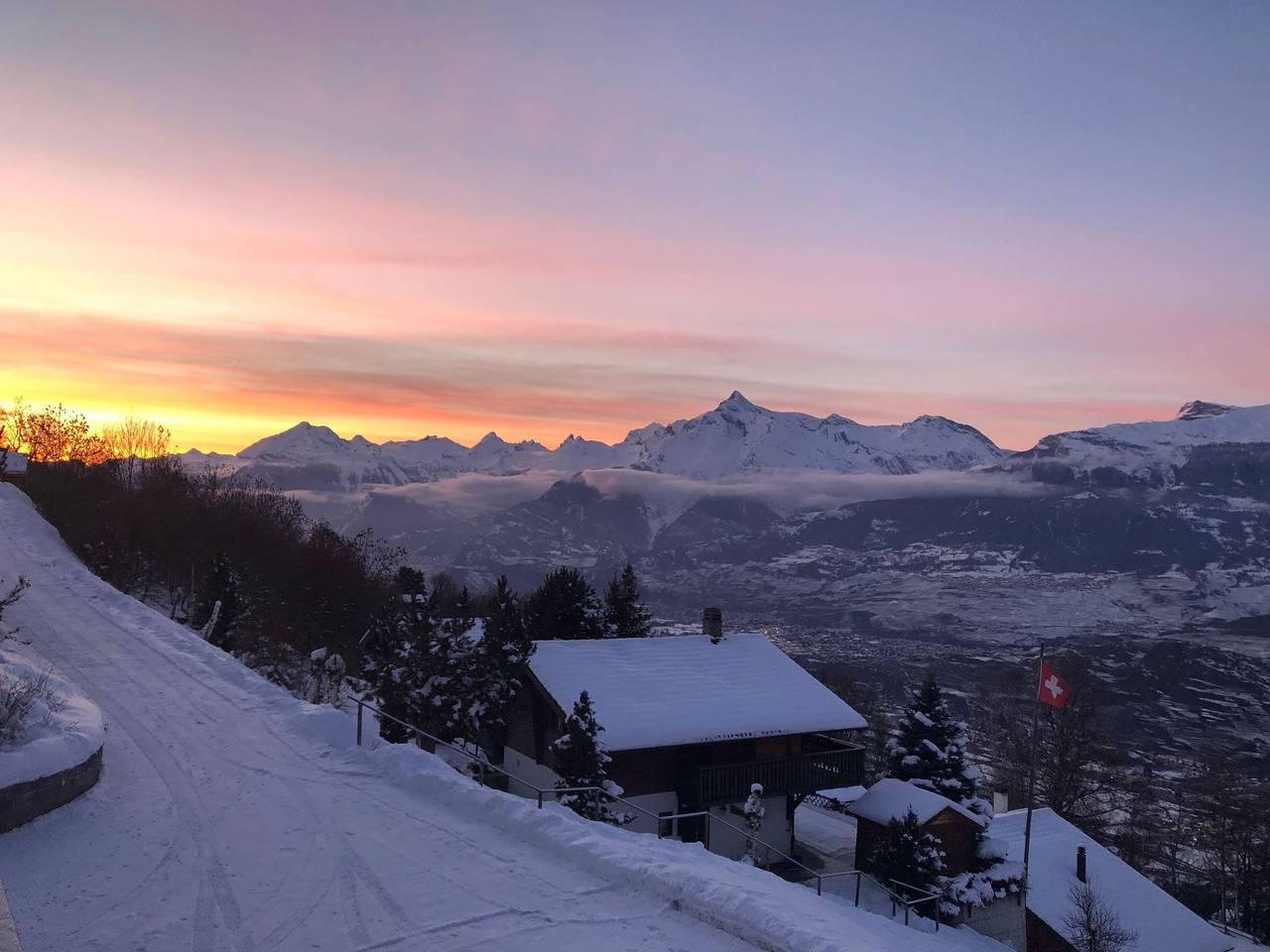 Chalet le Verger in Les Agettes, Walliser Alpen