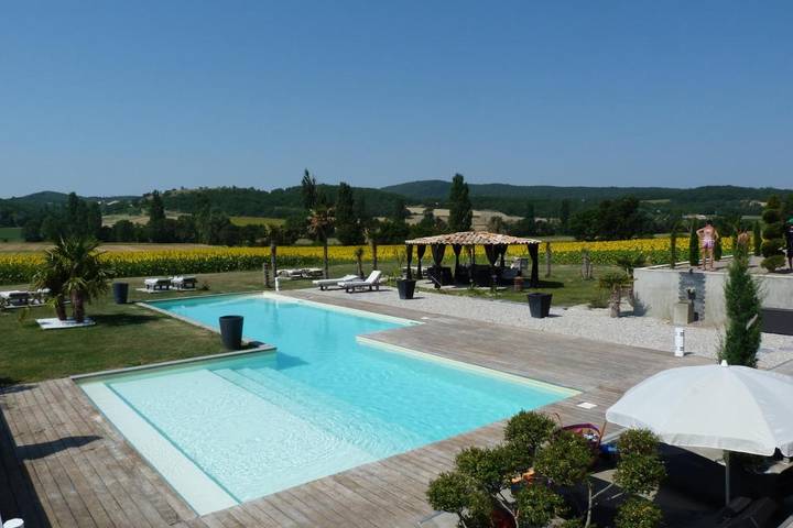 Maison d’hôte pour 2 personnes, avec piscine ainsi que vue et jardin, animaux acceptés dans la Drôme - 4
