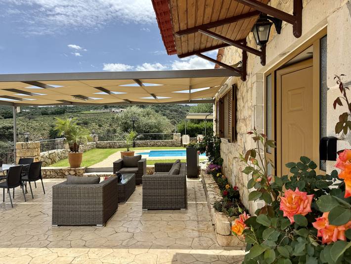 Villa für 4 Personen, mit Garten in Chania und Umgebung