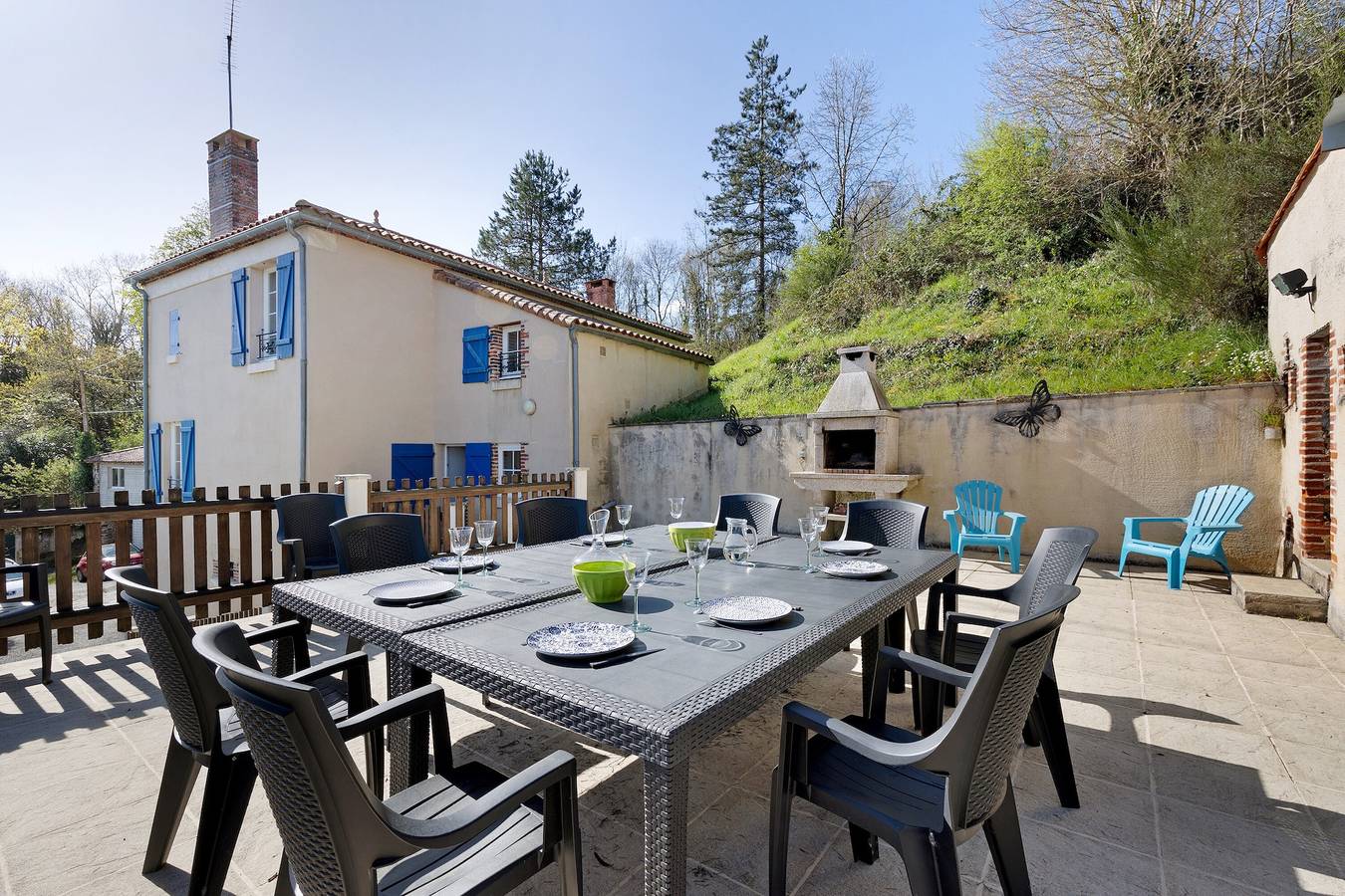 Au Fil De L'ô - 10/15 pers - Spa - 30' du Puy du Fou in Sigournais, Région de La Roche-sur-Yon