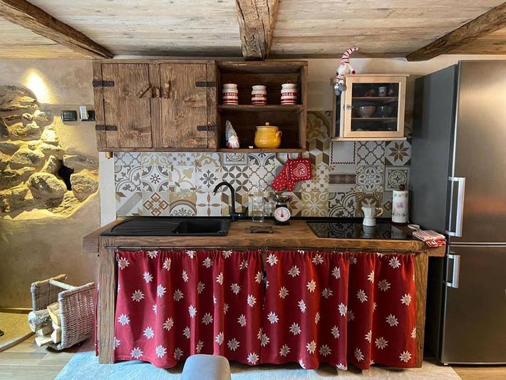 Casa vacanza per 4 persone, con terrazza in Prazzo