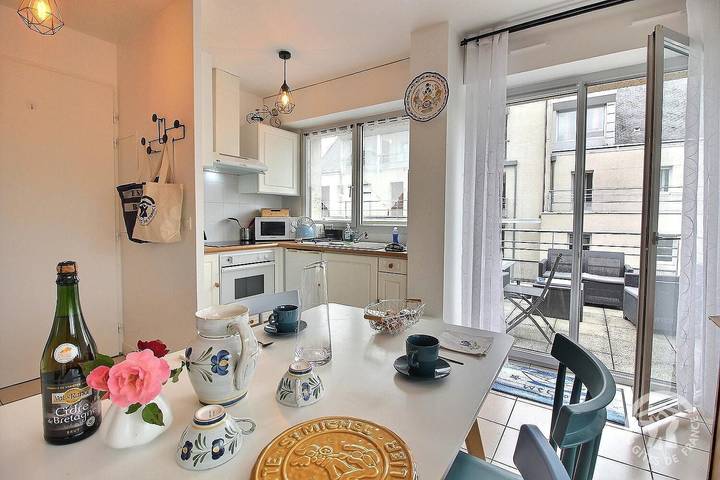 Gîte für 2 Personen, mit Garten und Terrasse, mit Haustier in Perros-Guirec - 4