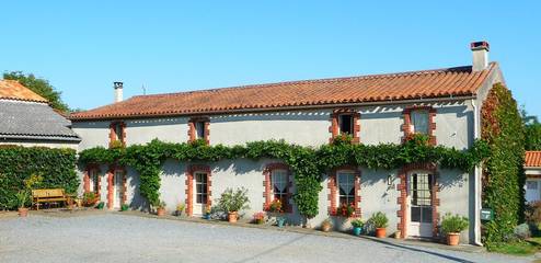 Location de vacances pour 4 personnes, avec jardin dans les Pays de la Loire