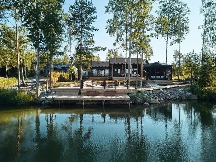 Ferienhaus für 8 Personen, mit Terrasse und Garten sowie Sauna und Whirlpool - 1