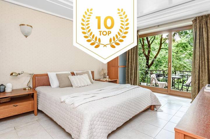 Lägenhet för 2 Personer, med bubbelpool och trädgård i Vilnius