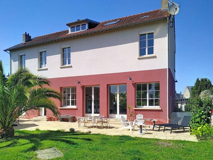 Maison de vacances pour 10 personnes, avec Terrasse et Jardin à Ver-sur-Mer