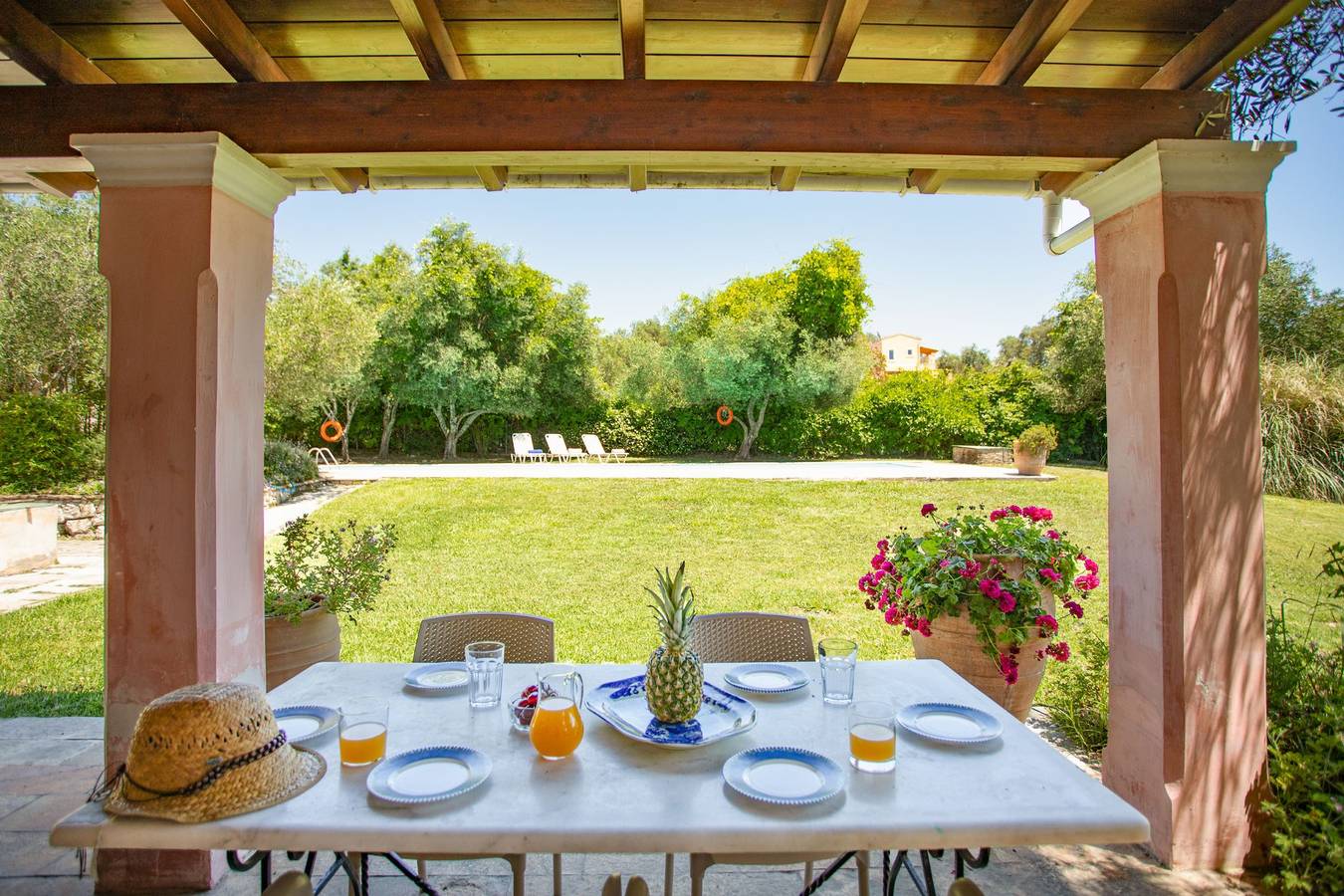 Villa Cleopatra in Poulades, Korfu