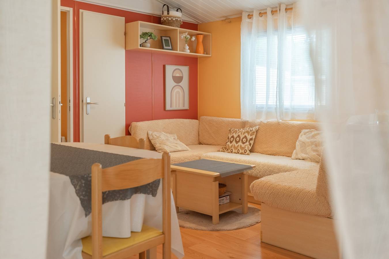 Mobile Home 'Mh 61 La Tremblade' with Shared Pool, Private Terrace and Air Conditioning in La Tremblade, Côte de Beauté