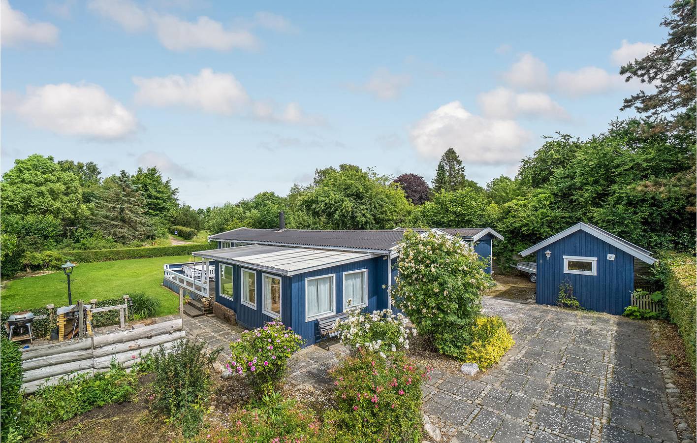 Ferienhaus für 5 Personen mit Terrasse in Vig Lyng, Vig