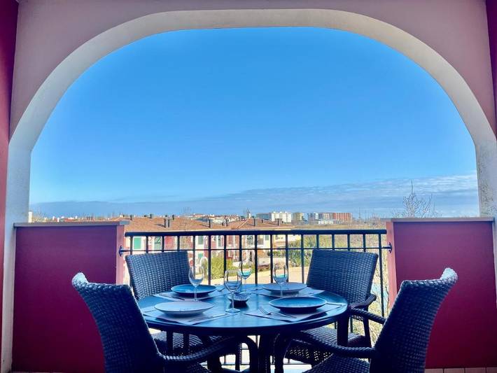 Appartamento vacanze per 4 persone, con piscina per bambini e balcone nonché piscina e panorama - 1