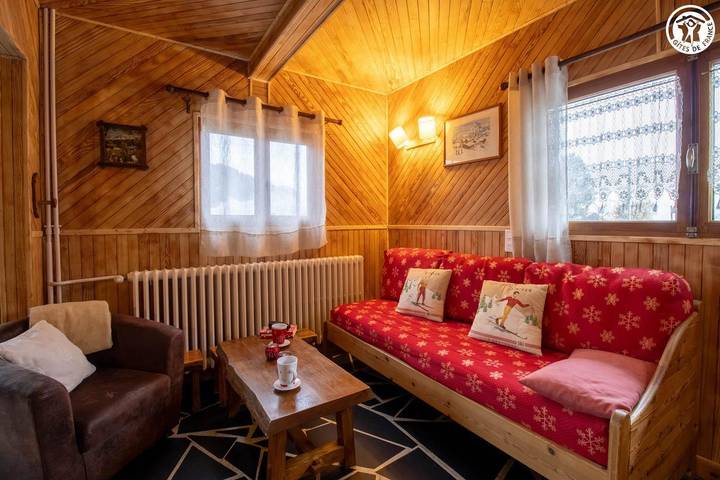 Chalet pour 6 personnes, avec terrasse à Notre-Dame-de-Bellecombe