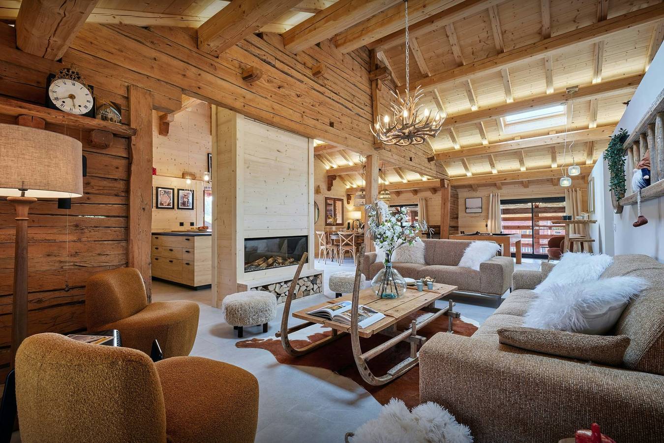 Appartement complet sur deux étages avec sauna et cheminée - Ovo Network in Le Grand-Bornand, Région d'Annecy