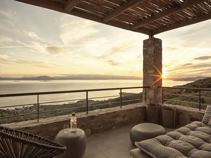 Ferienwohnung für 2 Personen, mit Garten und Terrasse sowie Pool am Pilion - 4