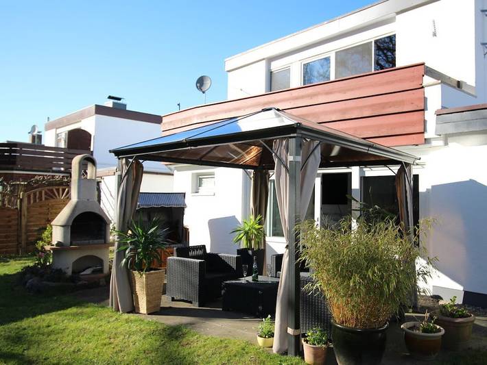Ferienhaus für 6 Personen, mit Balkon und Terrasse sowie Garten und Sauna in Maasholm