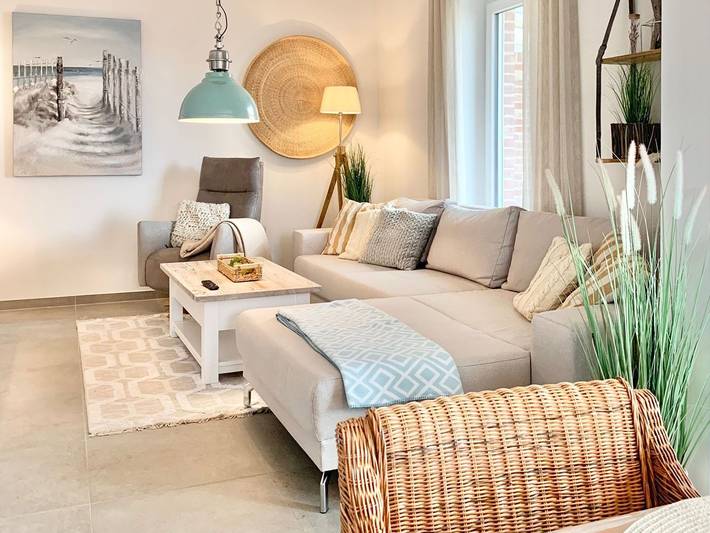 Ferienhaus für 10 Personen, mit Pool und Sauna sowie Ausblick und Garten, mit Haustier in Eckwarden