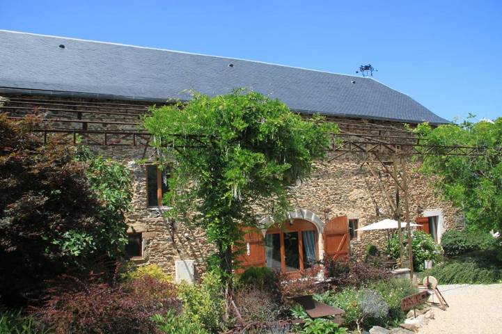 Maison de vacances pour 8 personnes, avec Terrasse et Jardin ainsi que Piscine et Vue