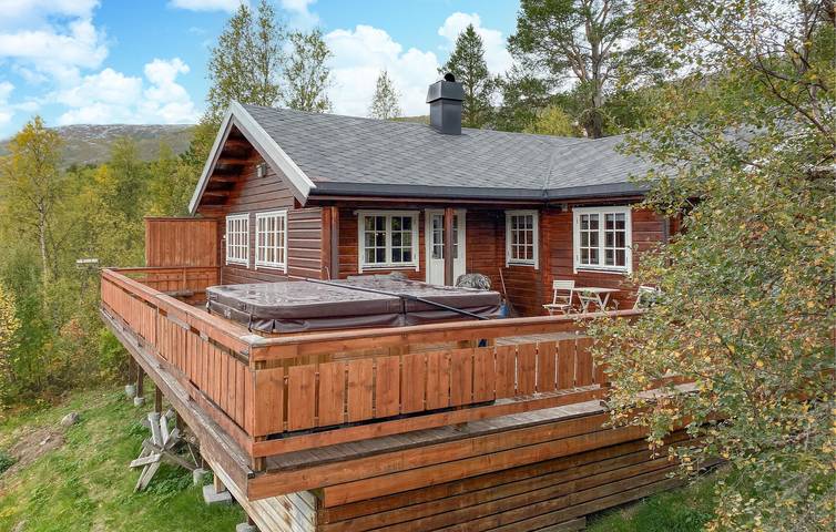 Ferienhaus für 8 Personen, mit Ausblick und Garten sowie Terrasse, mit Haustier - 1
