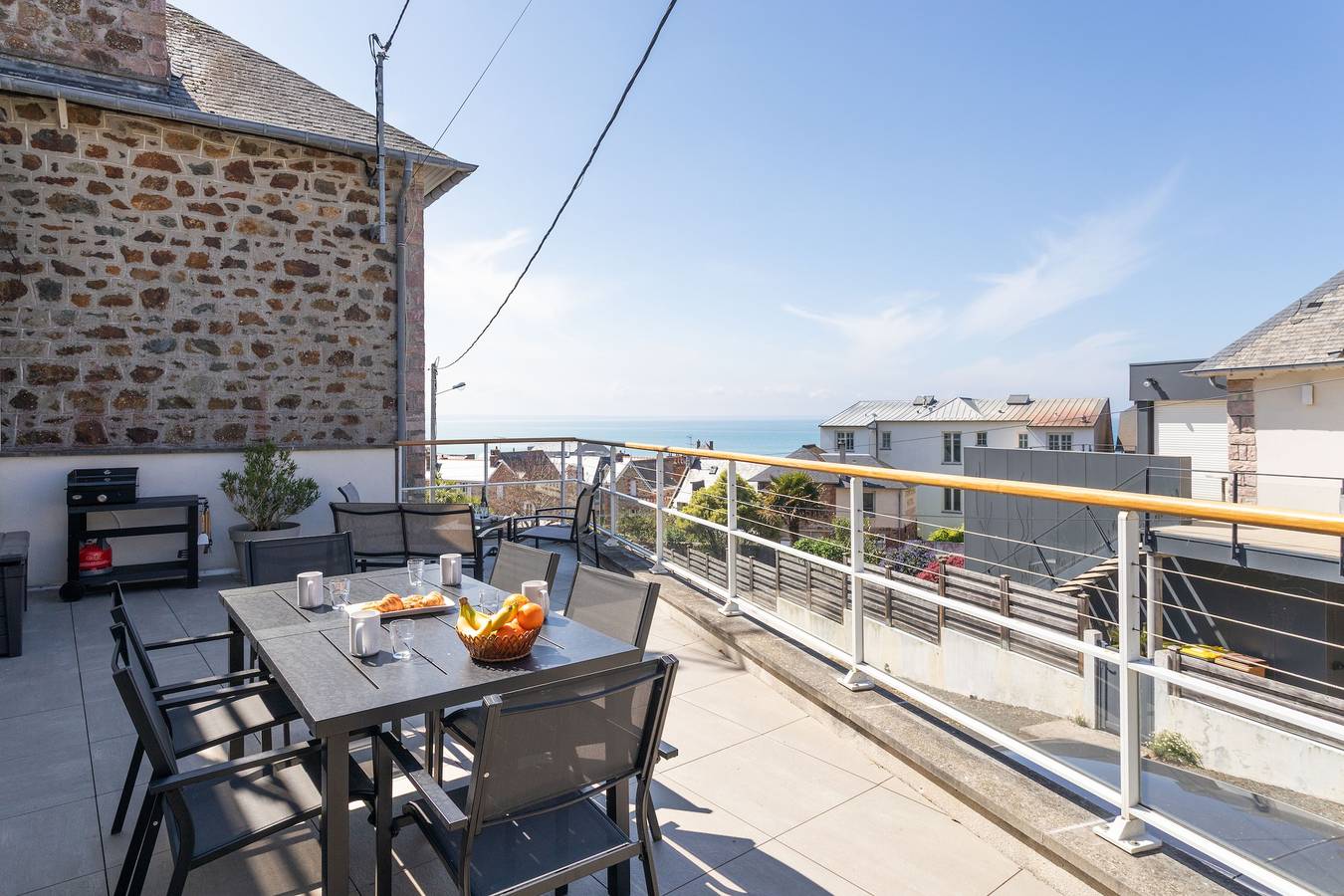 Ganze Wohnung, Bel Horizon - avec terrasse vue mer in Pléneuf-Val-André, Côte d’Émeraude