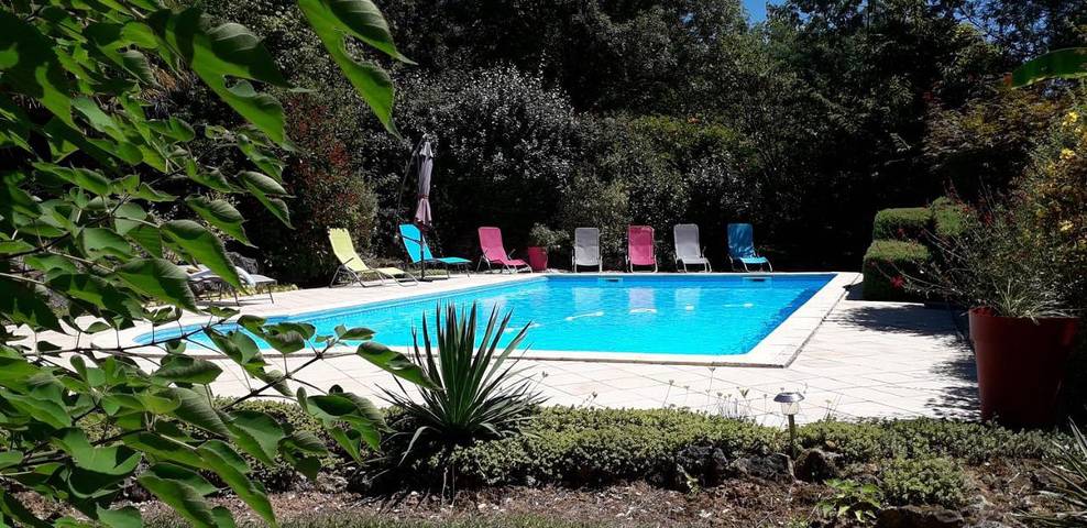 Maison de vacances pour 13 personnes, avec terrasse et piscine