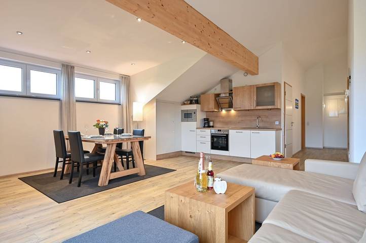 Ferienwohnung für 2 Personen, mit Ausblick und Balkon sowie Sauna in Königswinkel - 4