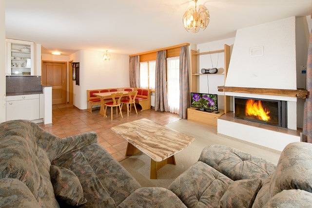 Ganze Ferienwohnung, Golf - 5-Bettwohnung in Grächen, Walliser Alpen