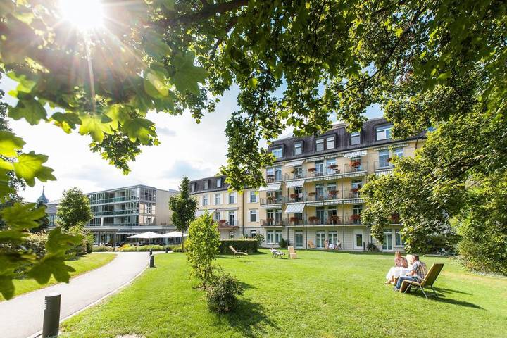Hotel, mit Terrasse und Garten sowie Pool und Sauna in Rheinfelden