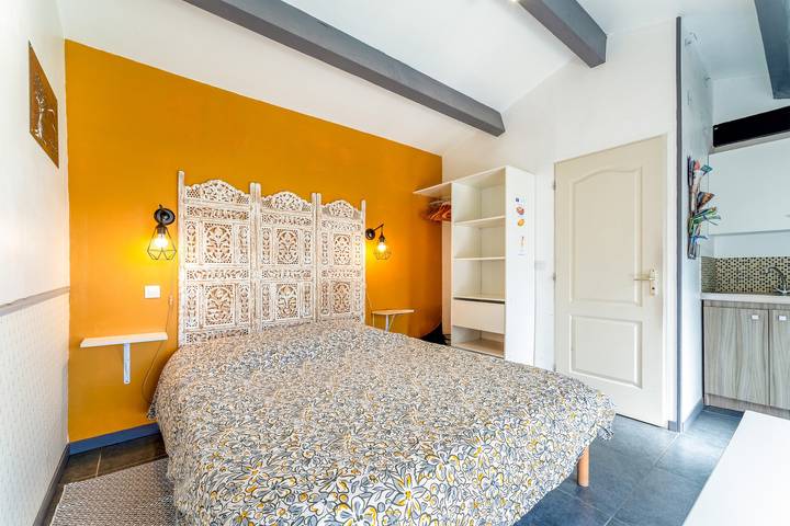 Studio pour 2 personnes, avec Jardin