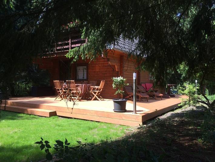 Ferienhaus für 4 Personen, mit Balkon und Terrasse in Heidesee