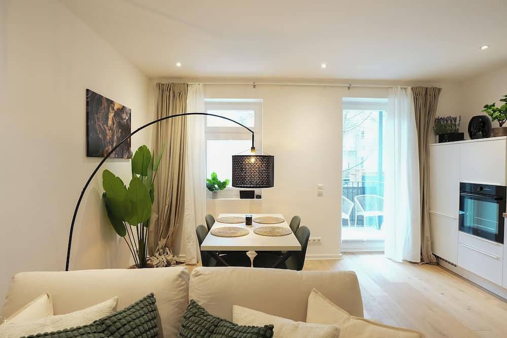 Ganze Wohnung, Stylisches Design Boutique-Apartment - inkl. Kaffeevollautomat & Ambilight in Leipzig-Ost, Leipzig