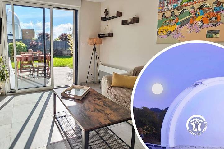 Gîte pour 4 personnes, avec Terrasse et Jardin