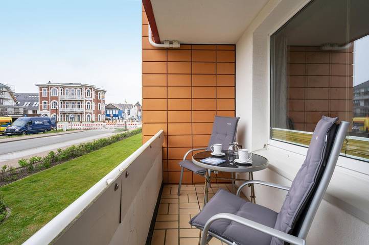 Ganze Wohnung, Strandnahes 2-Zimmer App. mit Balkon, Pkw-Stellplatz, Wlan. Haustiere erlaubt. in Westerland, Sylt (Gemeinde)