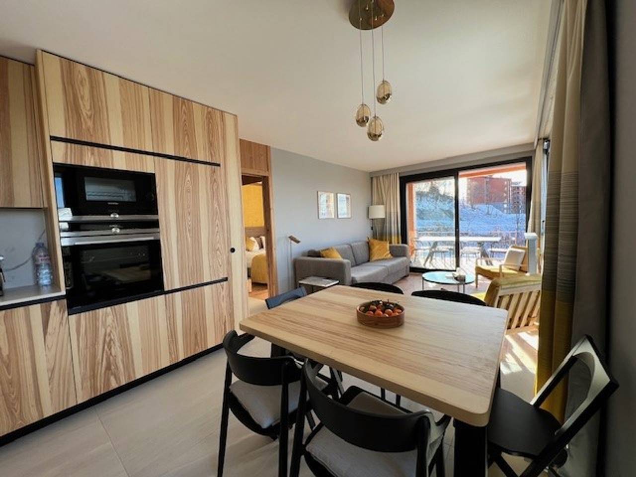 Appartement entier, Arc 1800: Appart. 60m², 4+2 pers, Spa, Wifi, Parking in Arc 1800, Bourg-Saint-Maurice