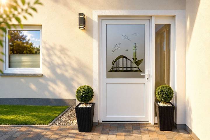 Ferienwohnung für 4 Personen, mit Terrasse in Börgerende-Rethwisch