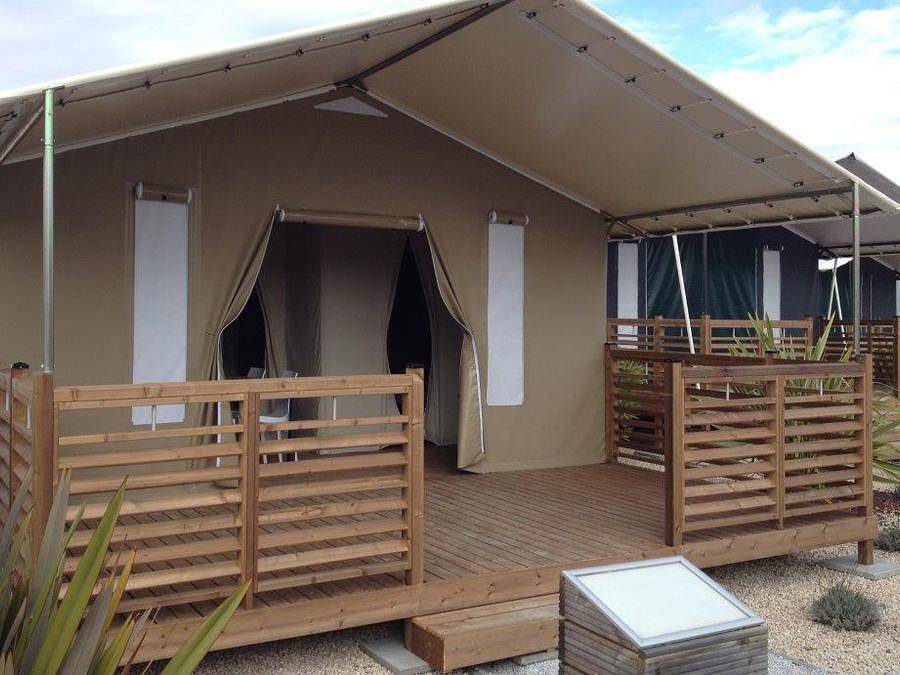 Camping Le Moulin De Bidounet - Tienda 5 personas - Albergue sin instalaciones sanitarias in Moissac, Tarn y Garona