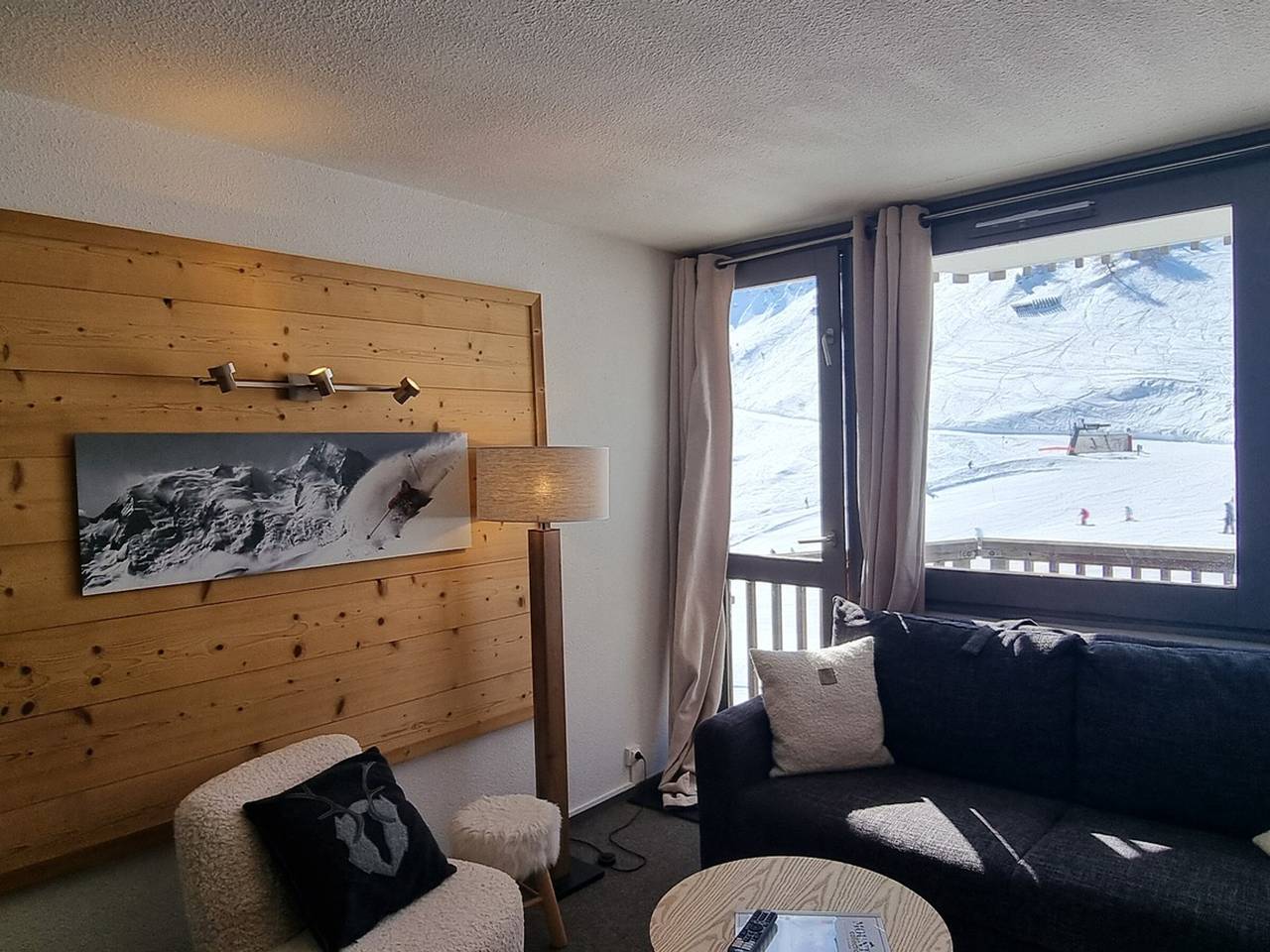 Studio entier, Studio cosy au pied des pistes avec animaux admis in Aime 2000, Aime-la-Plagne