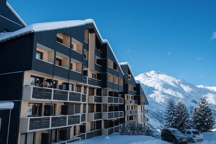 Vakantiewoning voor 4 personen, met balkon en uitzicht in Saint-Martin-de-Belleville