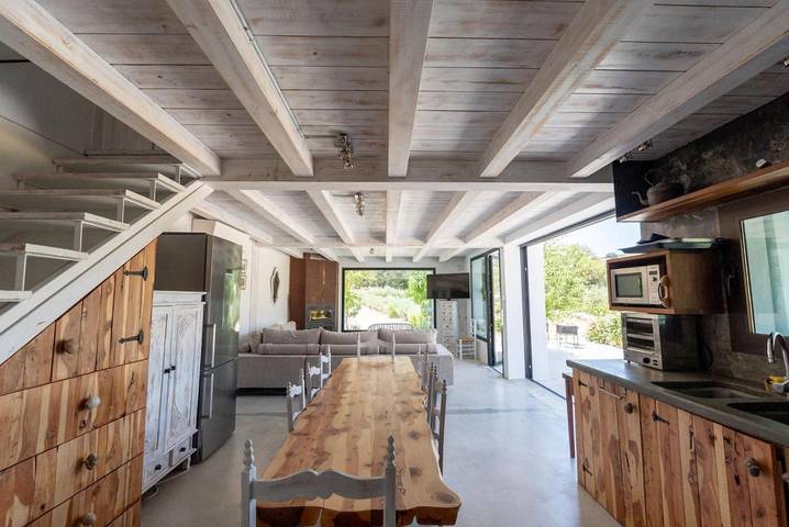 Casa rural para 8 personas, con piscina para niños y vistas además de piscina y jardín en Montefrío - 4