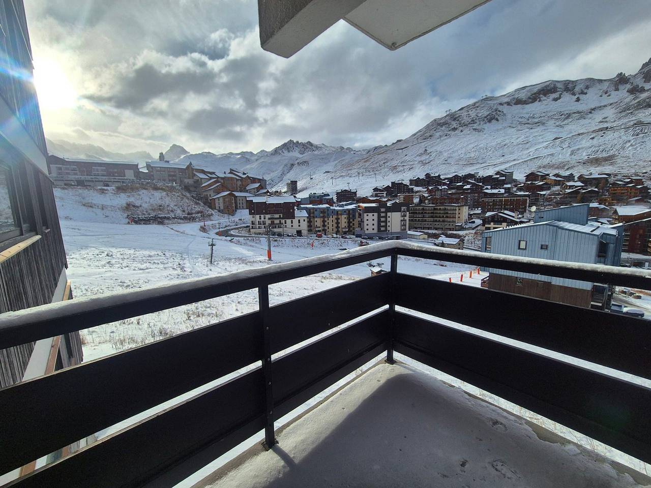 Appartement entier, Appartement rénové avec balcon, au pied des pistes à Tignes in Tignes, Parc National de la Vanoise