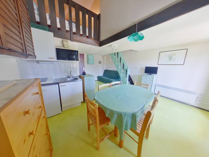 Appartement de vacances pour 6 personnes, avec balcon