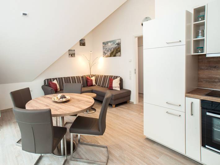 Ganze Ferienwohnung, Vermietungsservice Kaufmann - Ferienwohnungen - Fw Pommernweg 8a in Horumersiel, Wangerland
