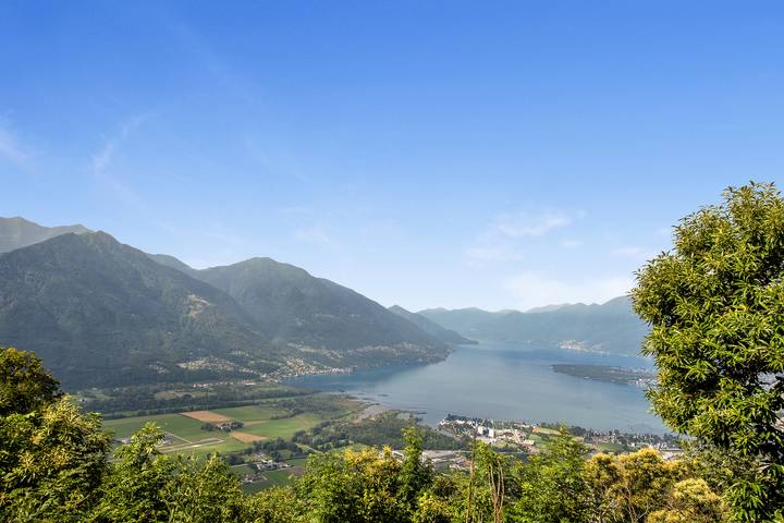 Chalet für 4 Personen, mit Seeblick und Balkon, mit Haustier im Tessin - 4