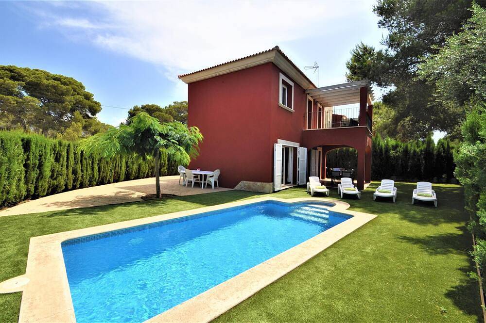 Villa in ruhiger Wohngegend  mit privatem Pool ideal für Familien - Kostenloses Wlan in Cala Pi, Llucmajor
