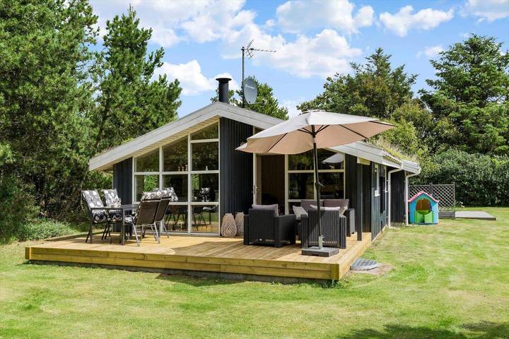Ferienhaus für 6 Personen, mit Terrasse und Whirlpool, mit Haustier - 1