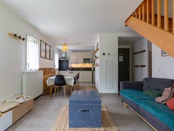 Gîte pour 11 personnes, avec balcon dans Balnéa