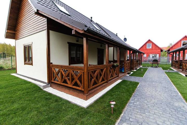 Ferienpark für 6 Personen, mit Terrasse und Garten in Polnische Ostsee
