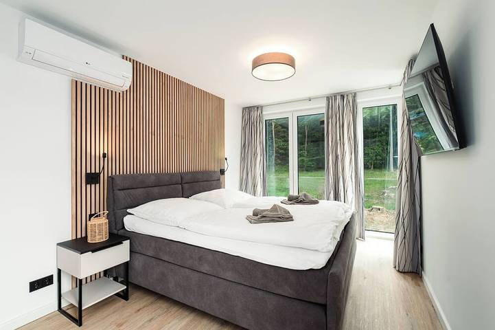 Appartement entier, Villa Stella Maris - Poseidon 136m² -Balcony-Balcony-Fireplace-Sauna-E-Charging station in Sellin, Région de Rügen