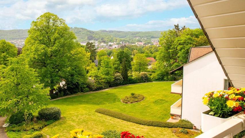 BnB für 2 Personen, mit Terrasse und Garten sowie Sauna und Ausblick in Bad Driburg