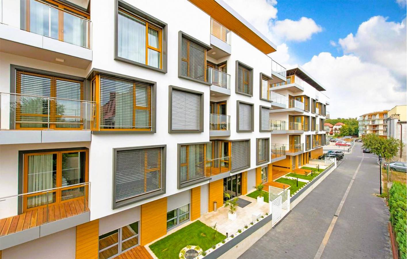 Ganze Ferienwohnung, Ferienwohnung für 6 Personen mit Terrasse in Halbinsel Hel