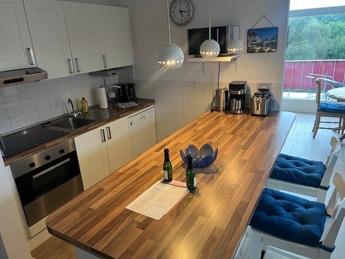 Ganze Wohnung, Ferienwohnung 'Strandblick' mit Meerblick, Balkon und Wi-Fi in Hohwacht Strand, Hohwacht